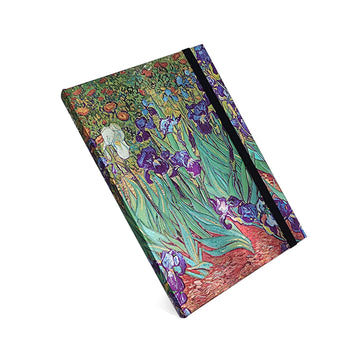 Paperblanks Van Gogh's Irises Midi - Sem Pauta